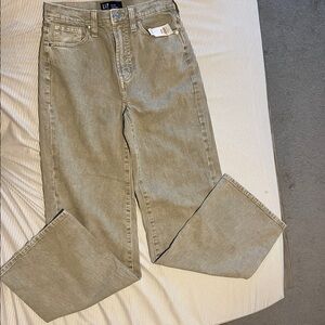 Gap High Rise Wide Leg  Jeans in Aspen size 24 NWT